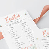 Easter Scavenger Hunt Printable