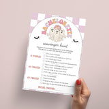 Last Boo Before I Do Party Scavenger Hunt Game Printable