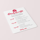 Scavenger Hunt Game Printable Bachelorette Party Activity