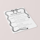 Bachelorette Party Scavenger Hunt Printable Game