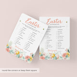 Easter Scavenger Hunt Printable