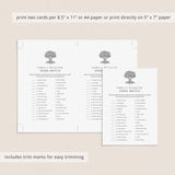 Family Name That Song Quiz with Answers Printable