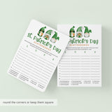 St Patrick's Day Party Game Bundle Printable