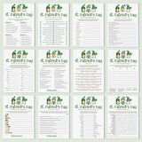 St Patrick's Day Party Game Bundle Printable by LittleSizzle
