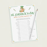 Printable St Patricks Day Game Bundle for Adults