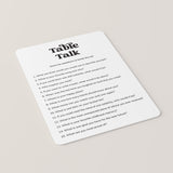 Table Talk Card Printable