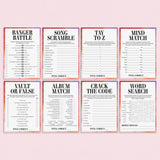 End of an Era Watch Party Games and Activities Printable | Eras Viewing Party by LittleSizzle