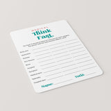 Nurse Game Think Fast Printable