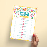 Cinco de Mayo Games for Family Printable