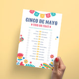 8 Cinco de Mayo Party Games Printable