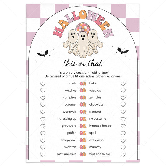 Funny Halloween This or That Game Questions by LittleSizzle