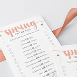 Spring This or That Questions Printable