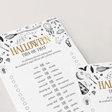 Hocus Pocus Halloween Party Game Printable