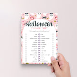 Non-Scary Halloween This or That Questions for Teen Girls