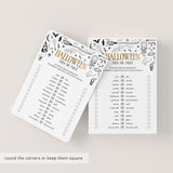 Hocus Pocus Halloween Party Game Printable