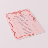 This or That Game for Girls Night Printable Wavy Border