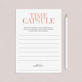 First Birthday Time Capsule Cards Printable by LittleSizzle