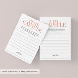 First Birthday Time Capsule Cards Printable