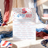 4th of July Party Games Bundle Printable