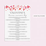 Valentine Trivia Questions and Answers Digital Download