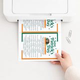 Saint Patrick's Day Trivia Answers Included Printable