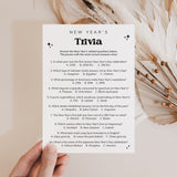 New Year's Eve Trivia Questions and Answers Printable