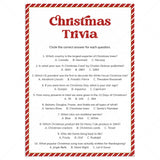 Fun Christmas Trivia and Answers Printable by LittleSizzle