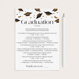 Graduation Trivia with Answers Printable by LittleSizzle