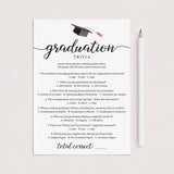 Graduation Trivia Questions and Answers by LittleSizzle