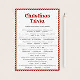 Fun Christmas Trivia and Answers Printable by LittleSizzle