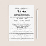Printable Housewarming Party Trivia Questions and Answers by LittleSizzle
