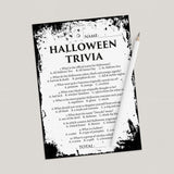 Eerie Grunge Halloween Party Games Bundle | 12 Printable Games
