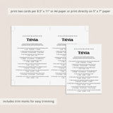 Printable Housewarming Party Trivia Questions and Answers