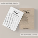Family Reunion Trivia Questions Printable Icebreaker Game