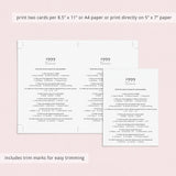 Born in 1999 Birthday Games for Her Printable