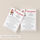 12 Printable Christmas Games to Play with Family + FREE Secret Santa Questionnaire