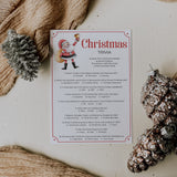 Christmas Multiple Choice Trivia with Answers Printable