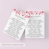 Valentine Trivia Questions and Answers Digital Download