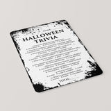 Halloween Trivia Quiz with Answers Printable