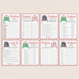 Ugly Sweater Christmas Party Games and Activities Printable by LittleSizzle