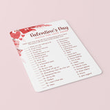 12 Valentine's Day Games for Adults Printable