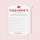12 Fun Valentine Games Printable