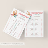 12 Printable Valentine's Games for Family