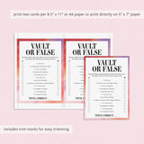End of an Era Watch Party Games and Activities Printable | Eras Viewing Party