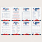 Veterans Day Game Bundle Printable by LittleSizzle