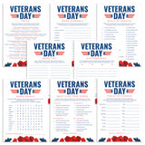 Veterans Day Game Bundle Printable by LittleSizzle