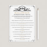 Black Skull Halloween Superstitions Quiz with Answers by LittleSizzle