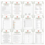 Vintage Christmas Theme Party Game Bundle Printable by LittleSizzle