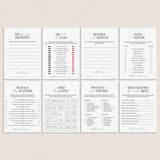 Simple Minimalist Wedding Anniversary Game Bundle Printable by LittleSizzle