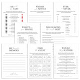 Simple Minimalist Wedding Anniversary Game Bundle Printable by LittleSizzle
